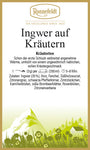 Foto Ingwer auf Kräutern  - Tee - Ronnefeldt - maurer-gentlefield.com
